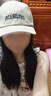 【2025款】美式大头围字母棒球帽美拉德帽子韩版大帽檐鸭舌帽 可调节棒球帽-深米色-1顶 均码 均码 实拍图