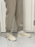 森马（Senma）男鞋夏季百搭小白鞋子男士软底轻便休闲运动时尚厚底增高板鞋男款 米色 42 实拍图