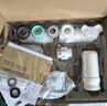 小质水龙头过滤器净水器家用自来水滤水器前置过滤器厨房卫生间通用软水机除菌除水垢除余氯 可手洗滤芯LJ012一机3芯 除菌除氯款 实拍图