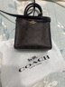 COACH蔻驰女包包奢侈品大牌女士单肩斜挎手提包情人节礼物 深棕色5693IMAA8 实拍图