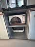 美的（Midea）小滋味微烤炸一体机家用变频台式微波炉烤箱空气炸不锈钢内胆一级能效古典风23L（F23G3） 实拍图