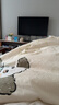 无印良品纯棉四件套 100%全棉卡通儿童床上用品套件 220*240cm 实拍图