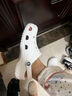 卡骆驰crocs洞洞鞋贝雅男鞋女鞋轻便耐磨一脚蹬拖鞋休闲鞋|10126 白-100 40 (250mm) 实拍图