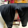 牧驼人中老年驼绒棉裤男加厚东北棉裤女老人保暖裤妈妈驼绒裤冬 女裤 纯黑色 绒里 3XL 实拍图