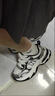 新百伦老爹鞋厚底增高复情侣鞋古休闲鞋运动百搭软底潮流新款 未来银  42 正码 实拍图