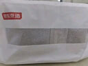 京东京造 138g加厚阿瓦提长绒棉毛巾 A类吸水纯棉男女洗脸巾 3条 白蓝系 实拍图