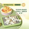 志高（CHIGO）炒酸奶机 炒冰机儿童DIY冰淇淋雪糕机家用沙冰机制冰盘CBP03 绿色 实拍图
