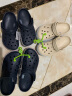 卡骆驰crocs洞洞鞋贝雅卡骆班轻便耐磨一脚蹬休闲鞋|205089 深蓝/辣椒红-4CC 36 /37(220mm) 实拍图