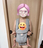 ERGObaby二狗背带婴儿抱娃神器四季透气外出旅行遛娃神器breeze解放双手 Deluxe珍珠灰+口水巾 实拍图