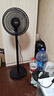 美的（Midea）【超级单品】七叶轻音立式电风扇家用柔风落地扇台式桌面小型风扇大风量节能摇头宿舍电扇 SAF30AB 实拍图