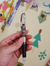 卡游 蜡笔小新中性笔淘气版1支装官方正版周边黑色按动水笔高颜值挂坠学生文具 实拍图