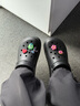 卡骆驰crocs檀健次同款经典泡芙洞洞鞋百舒适男沙滩鞋女鞋休闲鞋|207521 黑色-001(含智必星) 36 (220mm) 37 实拍图