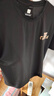 真维斯（Jeanswest）冰丝短袖T恤男夏季纯色体恤衫宽松大码运动健身半袖男士速干上衣 实拍图