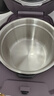 美的（Midea）【国家补贴】IH速嫩感猛火电压力锅5L智能预约家用电饭煲0涂层顶置触控高压锅4-6人自动排气S5972K 实拍图