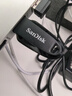 闪迪（SanDisk）128GB USB3.2 U盘 CZ550黑色 读速100MB/s 安全加密 数据恢复 学习办公电脑车载 高速大容量优盘 实拍图