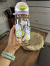 babycare儿童水杯吸管杯双饮二合一户外运动水壶上学大容量PPSU-满杯600ml 实拍图