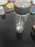 富光 男女士双层玻璃杯 高硼硅泡茶杯 茶水分离水杯带茶隔杯子500ml 实拍图