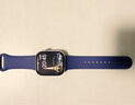 Apple/苹果 Watch Series 10 智能手表GPS款46毫米银色铝金属表壳丹宁色运动型表带M/L MX223CH/B 实拍图