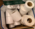 得力（deli）100*100mm 500张*1卷 珊瑚海三防热敏标签纸 快递面单不干胶打印纸12001【适配4寸标签机888B等】 实拍图