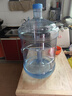 拜杰水桶手提式纯净水桶户外塑料茶水桶饮水桶矿泉水大桶储水桶大容量 19L 【加厚PC全新料】+1个备用盖 实拍图