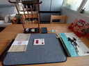善琏湖笔  50*70cm灰色毛毡【可水洗】 可水洗毛毡毛笔书法毛毡垫学生国画书法画毡毛毡书法用毛毡垫布 实拍图