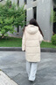 波司登2025新款羽绒服女款中长款90绒商场同款运动休闲外套B250246064DS 日出沙丘|7A41 M 165/88A 实拍图