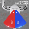 科固（KEGOO）电热水器混水阀u型淋浴水龙头 浴室洗澡花洒开关黄铜大流量K3035 实拍图