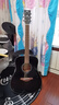 雅马哈（YAMAHA）FG800BL 原声款 实木单板初学者民谣吉他圆角吉它 41英寸亮光黑色 实拍图