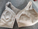 浪莎中老年文胸无钢圈中年妇女妈妈内衣前开扣大码背心式收副乳胸罩 实拍图