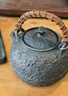 山本堂高端日本铁壶原装进口砂铁壶煮茶器家用泡茶壶办公室铸铁壶烧水壶 荟茶石头壶900ML礼盒包装含配件 实拍图