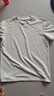 拇指白小T【汗隐无痕T】春夏新款短袖男士T恤纯色舒适百搭打底衫 皓白 M 实拍图