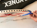 YONEX尤尼克斯羽毛球拍全碳素火速出击单拍NF8SGE白蓝已穿线附手胶 实拍图