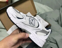 NEW BALANCE NB530官方老爹鞋男鞋女鞋复古情侣网鞋夏季透气百搭休闲运动鞋 白色 MR530SG 【建议拍小半码】 39.5 (脚长24.5cm尺码详询客服) 实拍图