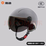 雅迪电动车新国标3C头盔 电瓶车头盔摩托车自行车头盔四季男女通用 3C新国标头盔 黑色（赠送透明短镜片） 实拍图