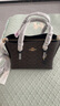 蔻驰（COACH）女包mollie25托特包手提包时尚单肩斜挎包【正品保证】 【深棕色】CV965 IMXAQ 实拍图