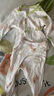 优奇宝宝夏季套装婴儿夏装空调服长袖衣服薄款分体两件套睡衣家居内衣 【薄，后背网眼】旺旺绿 90 实拍图