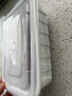 美丽雅一次性饭盒食品级方形带盖餐盒800ml*30套打包外卖野餐盒可微波 实拍图