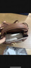 CHARLES&KEITH鳄鱼纹凯莉包手提斜挎婚包包女包生日礼物CK2-50270880-1 CK2-50270880-2灰褐色/米色 S 实拍图