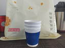 京东京造 纸杯一次性杯子咖啡杯三层加厚食品级办公家用水杯280ml【60只】 实拍图
