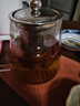 富光 茶壶茶水分离玻璃泡茶壶煮茶耐高温带滤网飘逸杯功夫茶茶具 850ML 实拍图