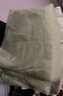 无印良品一次性床笠床上三件套被罩床单枕套酒店加厚防尘床套-白绿 实拍图
