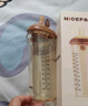 奶爸爸（Nicepapa）PPSU翻盖奶瓶300ML奶瓶宽口径宝宝吸管奶瓶十字L码（10个月+） 实拍图