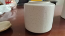 苏氏陶瓷（SUSHI CERAMICS）茶叶罐时尚亚光铁锈茶具配件（白） 实拍图