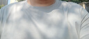 森马[纯棉]T恤男夏简约通勤休闲短袖上衣纯色圆领t恤109924100101 实拍图