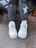 回力儿童鞋百搭板鞋男女童小白鞋白色运动鞋 WZ(CL)-0427 白色 28  实拍图