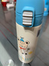 乐扣乐扣（LOCK&LOCK）保温杯Hello BeBe儿童水杯学生杯子便携水壶330ml(蓝色)HBB338SKB 实拍图