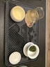 京东京造 茶盘茶托 茶台茶盘带排水储水仿乌金石家用客厅如意远山茶盘中号 实拍图
