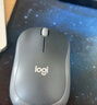罗技（Logitech）M185鼠标 无线鼠标 办公鼠标 对称鼠标 黑色灰边 带无线2.4G接收器 实拍图