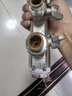 沃华斯顿（vohsd）地暖分水器4路黄铜大流量分球阀式手柄地热分水器家用一体 实拍图