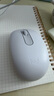 罗技（Logitech）M196 无线蓝牙鼠标 办公鼠标 笔记本商务办公家用 小巧便携 对称手型 珍珠白 实拍图